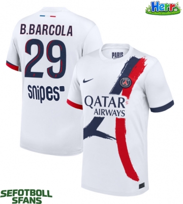 Paris Saint-Germain Bradley Barcola #29 Bortatröja 2025-26 Kortärmad